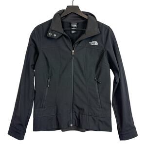 The North Face Womens Softshell Fleece Lined Jacket Black - M